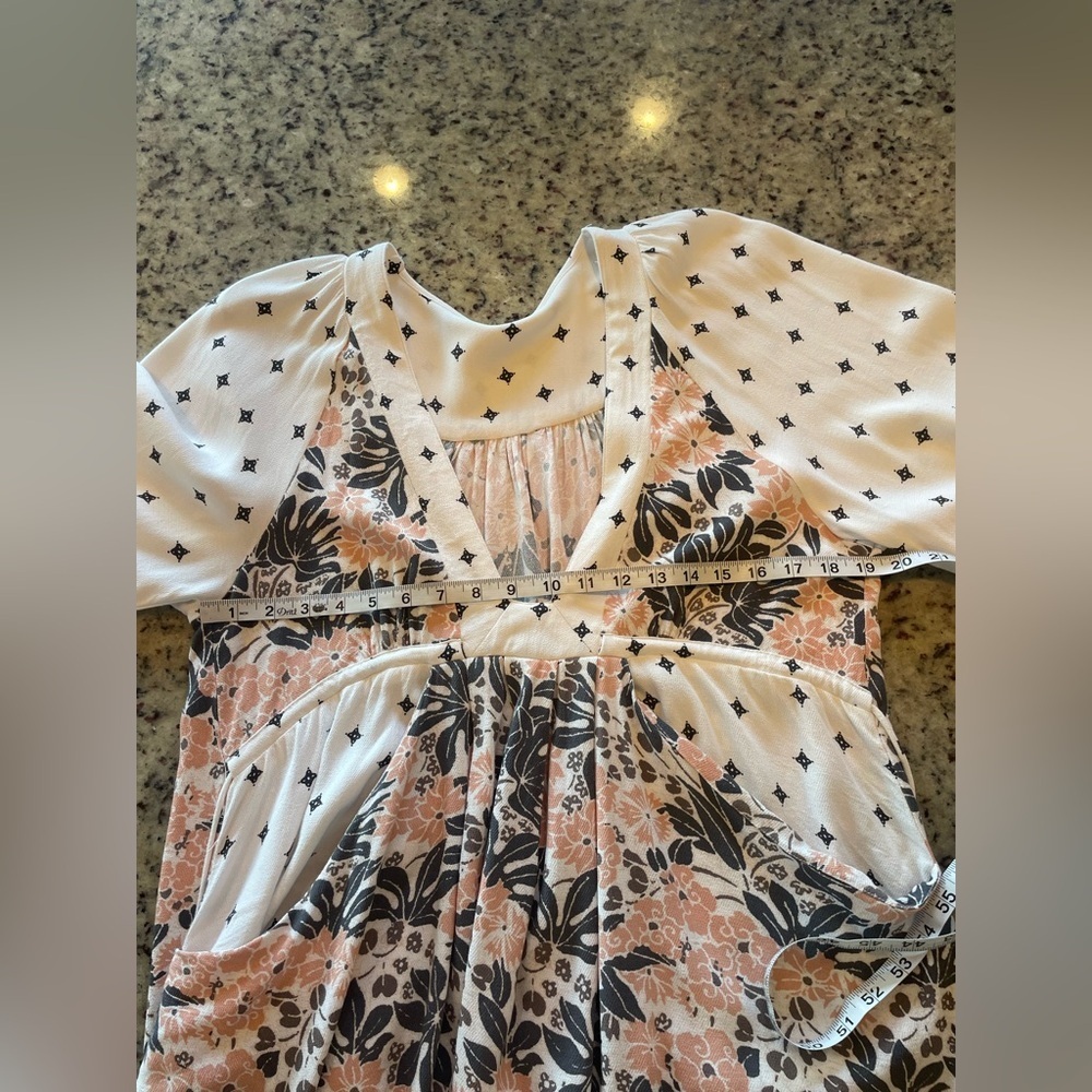 Free people, Tallulah floral printed mini dress size S - Picture 8 of 10
